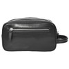 Men's Genuine Leather Travel Toiletry Medium Dopp Kit Bag HLG067