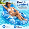 Inflatable Pool Lounger for Adults – Cooling Mesh Floating Chair