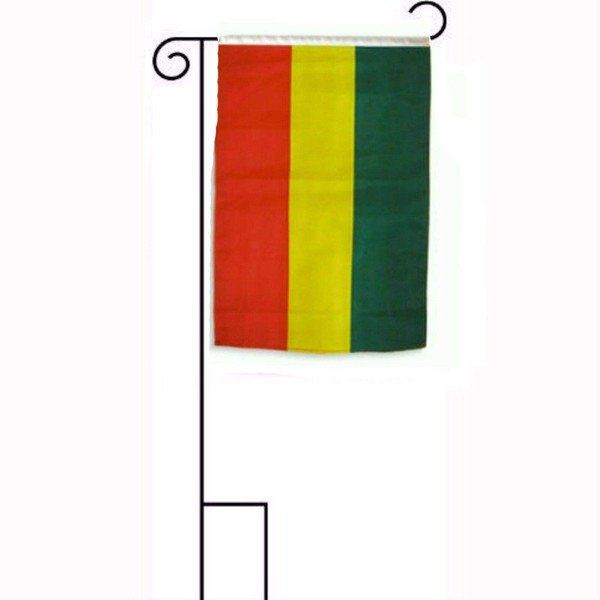 JumpingLight 12x18 12"x18" Ethiopia Sleeved with Garden Stand Flag -