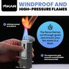 Xikar Tactical Triple Power Jet Flame Lighter, Engineered for Performance,