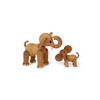 Spring Copenhagen Handmade Wooden Elephant Figurine - Ollie: A Majestic