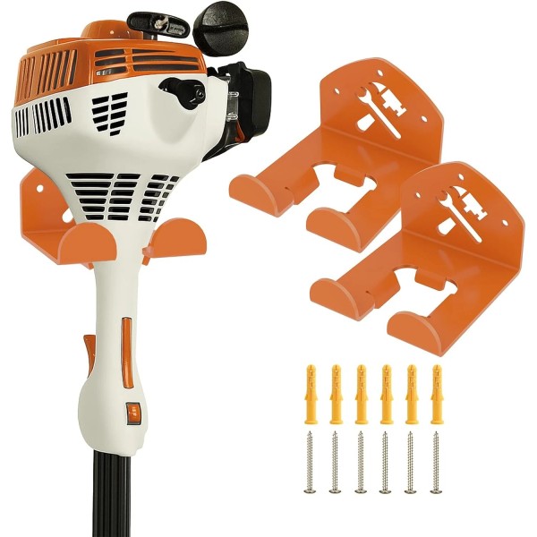 Garage Organization Storage Trimmer Rack Garden Power Tool Hanger for