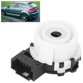 KIMISS Ignition Starter Switch 1K0905865 Eos Ignition Switch 1K0905849B ABS Ignition Switch Ignition Starter Switch Fit for A3 or S3 2004 to 2013