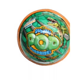 BALL 1 GUMMI POP SURPRISE REVEAL Dinoz  TOY & CANDY BALL -Gluten Free 0.7oz See Below