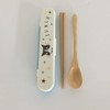 Nakano MM-521 Chopsticks and Spoon Combination Set, Potter Happy Cat
