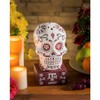 Evergreen Texas A&M, Sugar Skull Statue, 5.3''x 6'' x 10.3''
