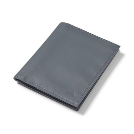 Allett Original Wallet, Slate Grey | Leather, Slim, Minimalist | RFID Blocking, Ultra Thin Bifold, Front Pocket | Holds 4-24+ Cards, Bills, Receipts | Wallets for Men & Women