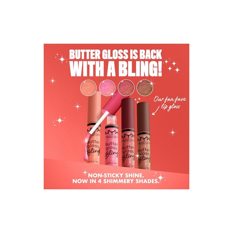 NYX PROFESSIONAL MAKEUP, BUTTER GLOSS BLING - BIG SPENDER