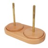 Double Yarn Holder Detachable Rotatable Large Capacity Yarn Ball Stand