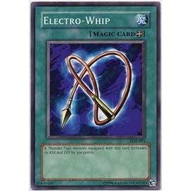 Yu-Gi-Oh! - Electro-Whip (LOB-093) - Legend of Blue Eyes White Dragon - Unlimited Edition - Common