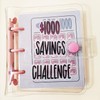 $1000 Money Saving Challenge Binder with Cash Envelopes Portable Budget