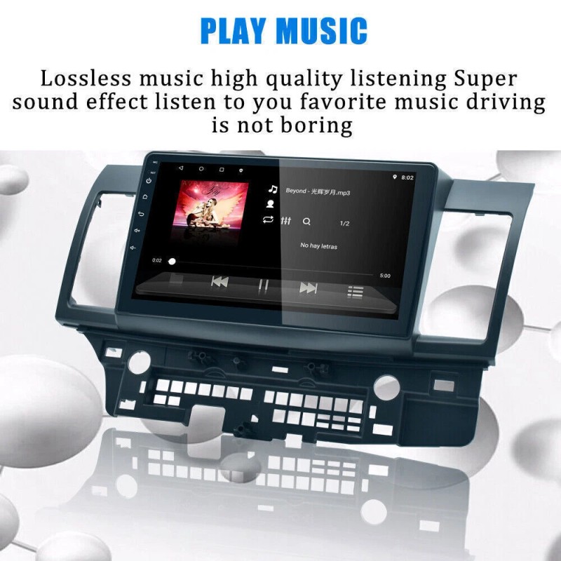 Unbranded 64G For Mitsubishi Lancer 2008-2015 Android 13 CarPlay Car