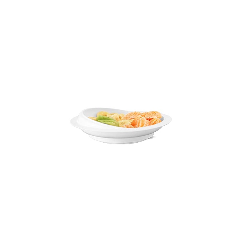 KMINA Non Slip Plate for Disabled, Eating Aid with Suction