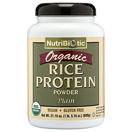 NutriBiotic, Organic Rice Protein, Plain, 1 lb 5 oz (600 g) by Nutribiotic                                                                            