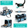 CUSSIOU Cat Carrier Soft Sided Carrier for Small Medium Cats
