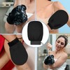 Guantes Exfoliantes para Baño Negros 5 Pcs LBYHZS Hammam y