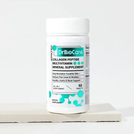 DrBioCare Collagen 3 bottle, Vitamin & Mineral, Vb & Multivitamin, Contains Vd3, VC, Probiotics,VE,Healthcare Supplement Dietary Colagen