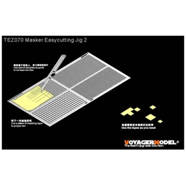 Voyager Model Masking Tape Cutting Jig 2 Tool for Plastic Models TEZ070