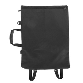 Mochila de pintura Dibujo portátil Tablero de pintura Bolsa de archivo de almacenamiento Artistas Bolsas de transporte Multifuncional A3 Bolsa impermeable para dibujar Bocetos Pintura(negro)