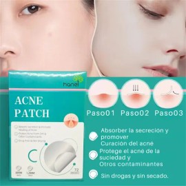 Parches Invisibles Acné Espinillas Facial Absorbente 72pz F                                                                                           