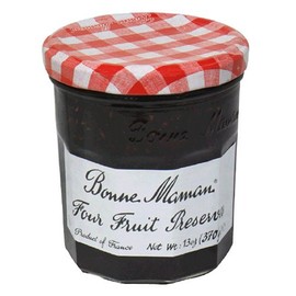 Bonne Maman Four Fruits Preserves, 13-Ounce Jars (Pack of 6)