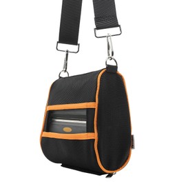 BHAVYAKTI Carrying Case for Zebra ZQ520 ZQ521 Printer, Shoulder Belt Holster for ZQ520 ZQ521 Label Printer Orange, Universal, BZZQ520H1-O