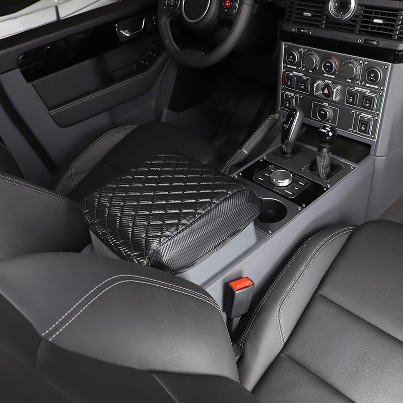 Hudiriy Center Console Protector Pad Automobile Armrest Box Cover Compatible