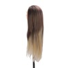 Training Head Long Soft Hair Hairdressing Styling Mannequin Head Hat