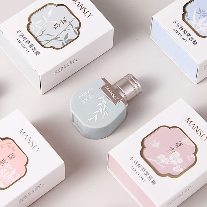 MANSLY Velvet Lip Gloss Mat High Color Long Lasting Lip