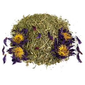 MQH Wholefoods™ Lotus Flowers Tea Herbal Pre Mix Mixed Blends Premium Quality! AVAILABLE IN 15+ BLENDS (Passion Flower & Lotus Tea Mix, 25g)
