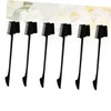 Vaguelly 6pcs Multifunctional Eyebrow Brow Comb Portable Styling Tool Smooth