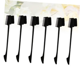 Vaguelly 6pcs Multifunctional Eyebrow Brow Comb Portable Styling Tool Smooth Handle
