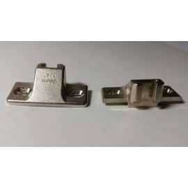 Blum TWO (2) NEW BLUM 3/4" overlay MOUNTING PLATES 130.1100.22, for COMPACT 33 hinges
