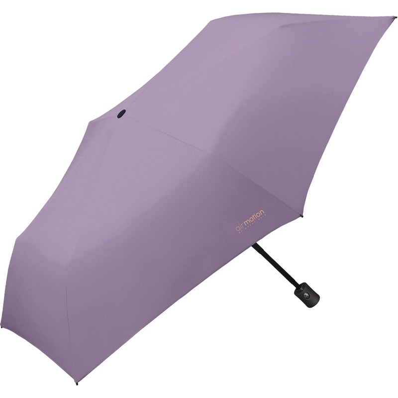 happy rain Pocket Umbrella with Automatic Air Motion, lavender crystal