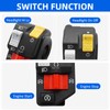 Compatible with Honda TRX400EX Sportrax TRX450ER Start Stop Switch Button
