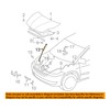 Genuine Toyota 53440-08010 Hood Support Assembly