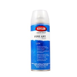 Krylon K01378000 Gallery Series UV Archival Varnish Aerosol Spray, Matte, 11 Ounce
