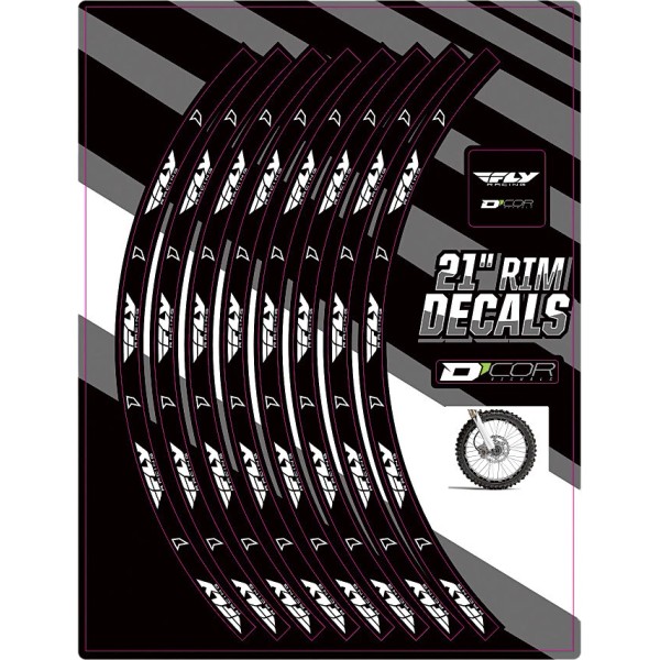 D COR 2017 250 SX-F Factory Edition KTM RIM DECALS