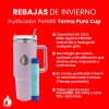 Termo Purificador Filtro De Agua Portable 1.2lts Diseño 2en1