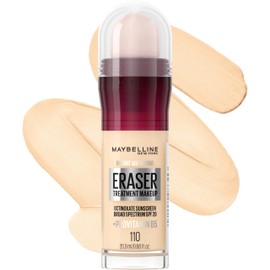 Maybelline Base De Maquillaje Instant Age Rewind Eraser De Maybelline Con Fps 20 Y Humectante Provitamina B5, 110, 1 Unidad 110 0,68 Onzas Líquidas (P