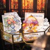 Zolarkar Floral and Stand Collage Material, 60 Pieces, Retro Lamp,
