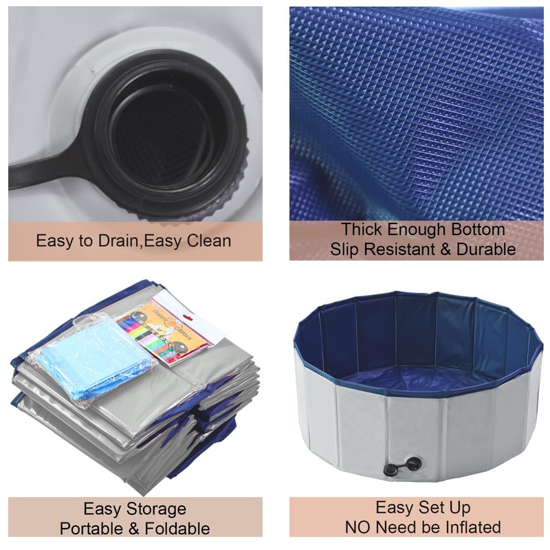 Artilife Dog Whelping Box Pool,Whelping Box for Dogs Birthing,Welping Box