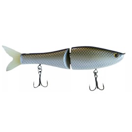 G-Ratt Baits Poppa Pete Glide Bait 10", 4.5oz,Gizzard Shad   | B6