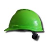 Hard Hat, FrtBrm, NnSlttd, 4Rcht, Hi-Viz Grn