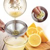 Kitchen Funnels 13cm Stainless Steel Funnel Set with Handle Filter