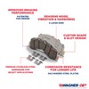 Wagner Brake OEX OEX833 Disc Brake Pad Set Premium Ceramic