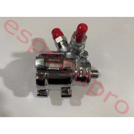 espeedpro21 Chrome Aluminum High Flow Power Steering Pump Fits GM Chevy Type II
