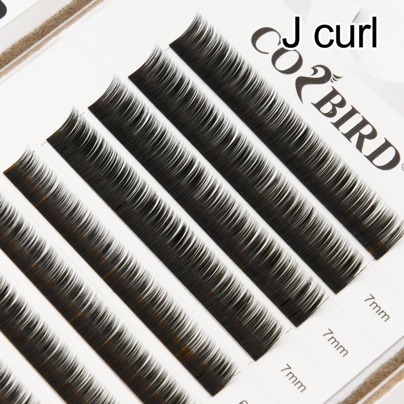 COZBIRD Ellipse Individual Lower Eyelash Extensions, Flat Shape, Eyelash Extensions,