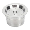 Stainless Steel Coffee Capsule Eco Friendly with Spoon Brush Reusable
