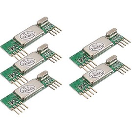 TECNOIOT 5pcs RXB6 433MHz Superheterodyne Wireless Receiver Module